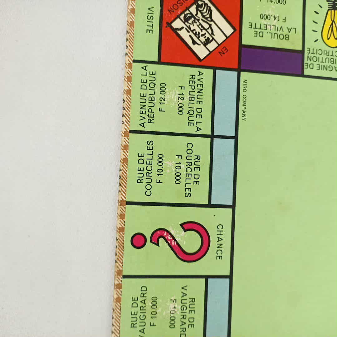 Voir photo 9 de Monopoly Miro Company motifs écossais vintage Monopoly Miro Company motifs écossais vintage État correct reconditionné photo 9