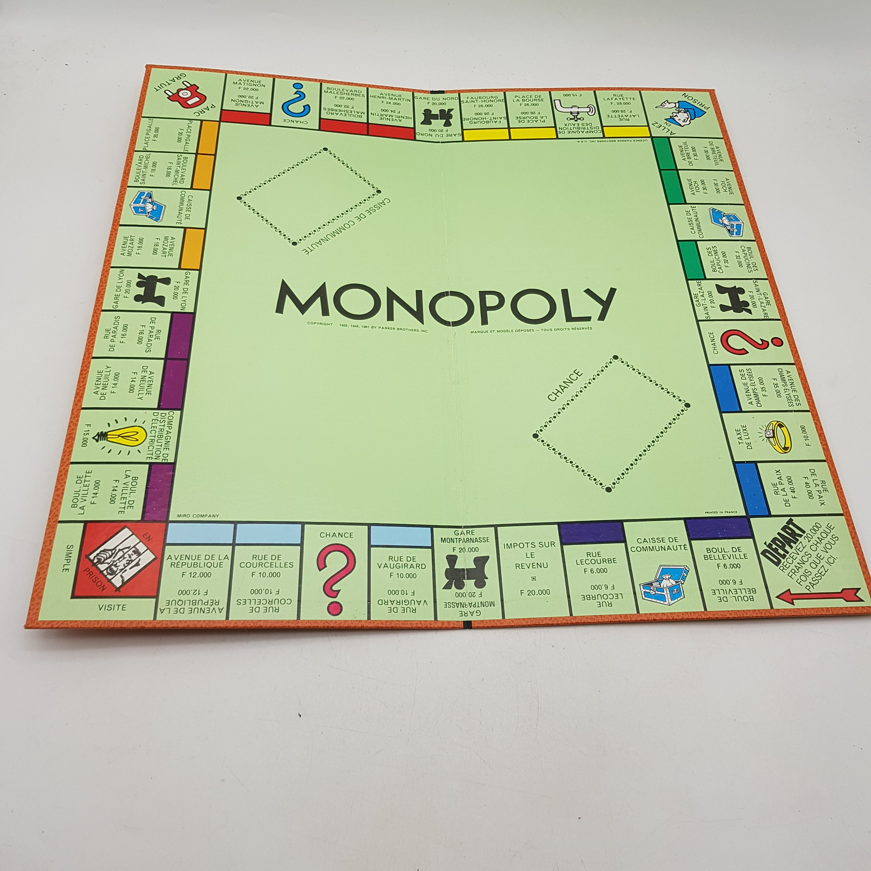 Voir photo 5 de Monopoly Miro Company - Vintage - Complet Monopoly Miro Company - Vintage - Complet Bon état reconditionné photo 5