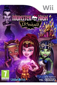 MONSTER HIGH 13 SOUHAITS Bon état - 14,95 € MONSTER HIGH 13 SOUHAITS Bon état Bandai reconditionné disponible sur Darty
