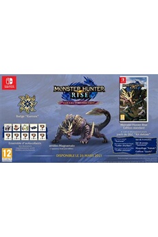 Monster Hunter Rise Edition Collector Switch Très bon état - 70,69 € Monster Hunter Rise Edition Collector Switch Très bon état Nintendo reconditionné disponible sur Darty