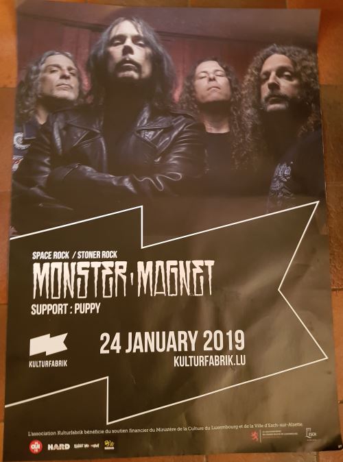 Acheter Monster Magnet - Tour 2019 - AFFICHE État correct - 14,99 € Monster Magnet - Tour 2019 - AFFICHE État correct reconditionné disponible sur Fnac