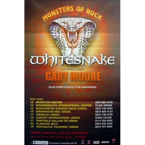 Monsters Of Rock - 100x150 cm - AFFICHE / POSTER État correct N/A reconditionné disponible sur Fnac