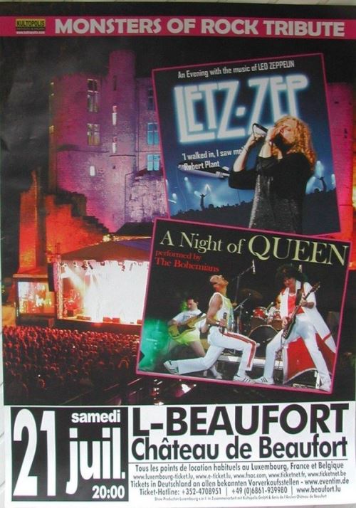 Monsters Of Rock Tribute - 80x120 cm - AFFICHE / POSTER État correct N/A reconditionné disponible sur Fnac