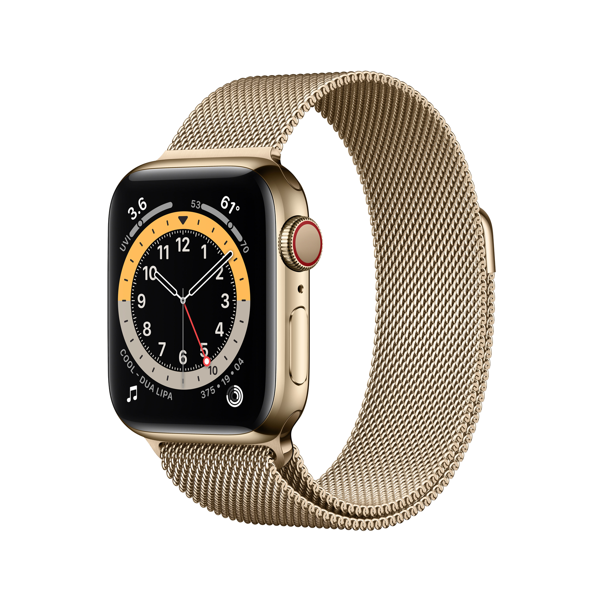 Montre connectée Apple watch 40MM - Series 6 Cellular, Or - Excellent état Parfait état - 190,00 € Montre connectée Apple watch 40MM - Series 6 Cellular, Or - Excellent état Parfait état Apple reconditionné disponible sur Pixmania