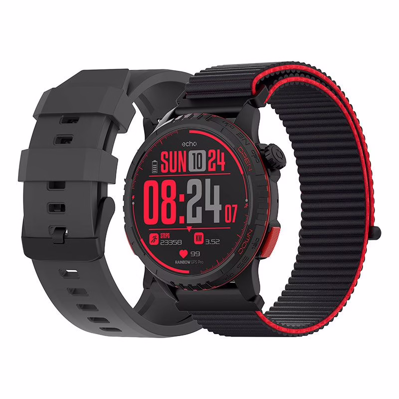Montre Connectee Echo Rainbow Gps Pro Noir reconditionné disponible sur Electro Depot