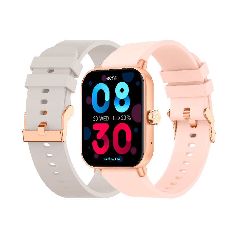 Montre Connectee Echo Rainbow Lite Rose + Bracelet Gris Bon état - alternatives disponibles sur Dero Montre Connectee Echo Rainbow Lite Rose + Bracelet Gris Bon état reconditionné (offre indisponible)