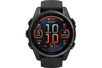 Montre Connectée - - fenix 8 - 43mm - AMOLED - Verre Sapphire Résistant Bon état Garmin reconditionné disponible sur Darty