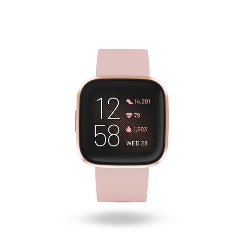 Montre connectée Fitbit Versa 2 Rose pétale État correct Fitbit reconditionné disponible sur Fnac