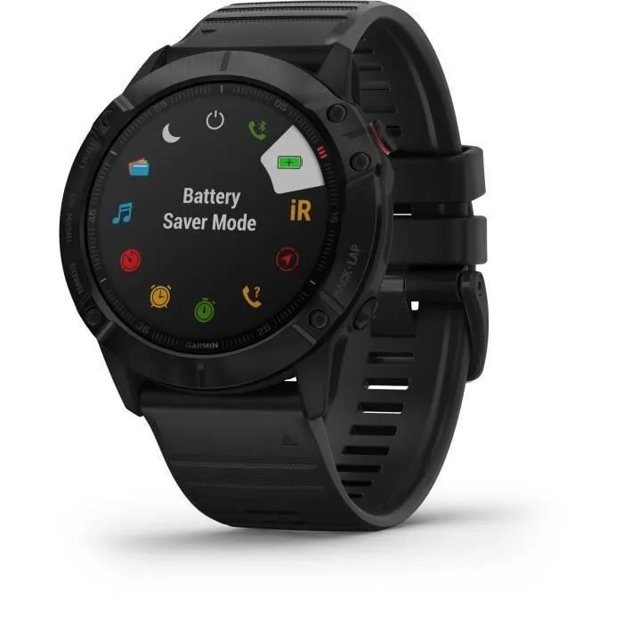 Montre connectée GARMIN Fenix 6X Pro - Noir - Bracelet noir - GPS - Sport - Etanche Reconditionné - 350,55 € Montre connectée GARMIN Fenix 6X Pro - Noir - Bracelet noir - GPS - Sport - Etanche Reconditionné Garmin reconditionné disponible sur Cdiscount Seconde Vie