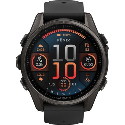 Montre Connectée - GARMIN - fēnix 8 - 43mm - AMOLED - Verre Sapphire Résistant État correct N/A reconditionné disponible sur Fnac
