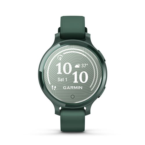 Montre connectée Garmin Lily 2 Active Vert Jaspe avec bracelet en silicone Vert sapin État correct Garmin reconditionné disponible sur Fnac