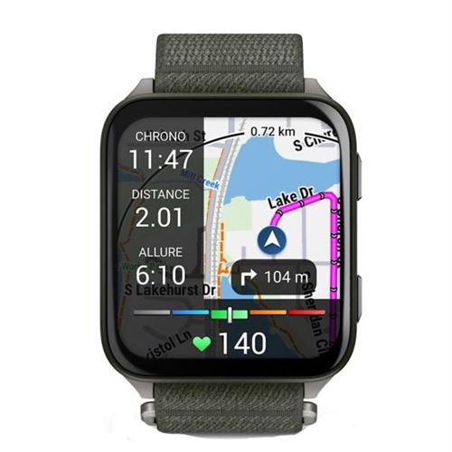Montre connectée Garmin Venu® X1 Vert mousse avec bracelet nylon vert mousse Occasion Garmin reconditionné disponible sur Fnac | Dero