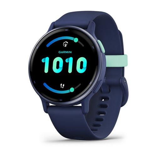 Montre connectée Garmin Vivoactive 5 Bleu métalisé avec bracelet Bleu État correct Garmin reconditionné disponible sur Fnac