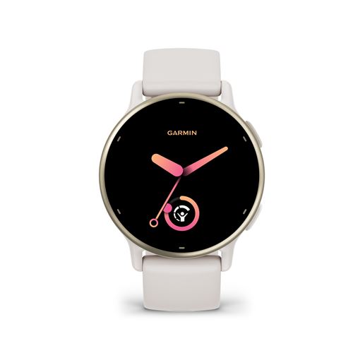 Montre connectée Garmin Vivoactive 5 or crème avec bracelet Beige État correct Garmin reconditionné disponible sur Fnac | Dero