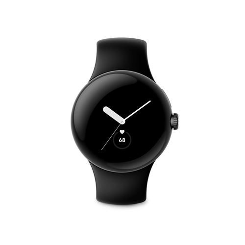 Montre connectée Google Pixel Watch Wifi Noir avec bracelet sport Noir Volcanique État correct reconditionné disponible sur Fnac