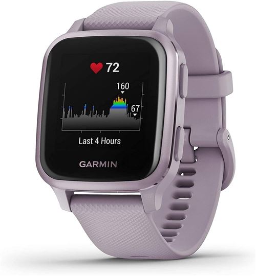 Montre connectée GPS sport et santé Garmin Venu Sq – Lavender Purple État correct N/A reconditionné disponible sur Fnac