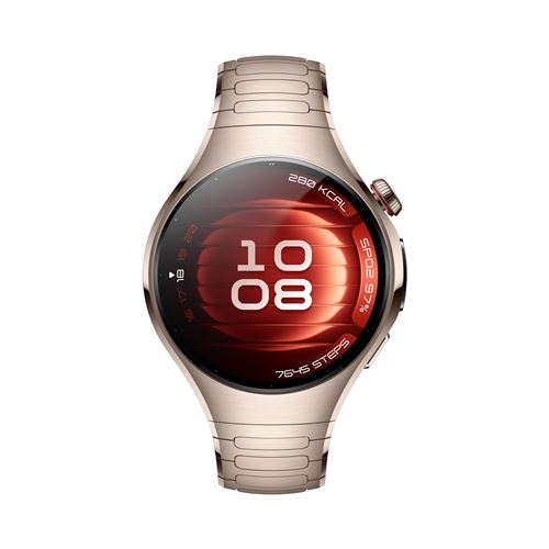 Montre connectée Huawei Watch 5 42 mm Bluetooth Doré avec bracelet en cuir Doré État correct reconditionné disponible sur Fnac