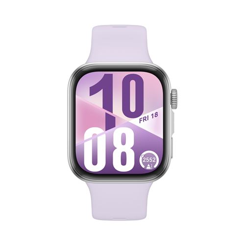 Montre connectée Huawei Watch Fit 4 Bluetooth avec bracelet en fluoroélastomère Violet État correct Huawei reconditionné disponible sur Fnac