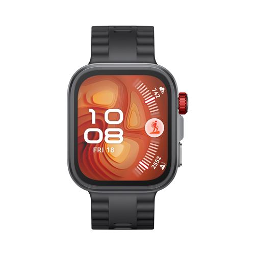 Montre connectée Huawei Watch Fit 4 Pro Bluetooth avec bracelet en fluoroélastomère Noir État correct reconditionné disponible sur Fnac