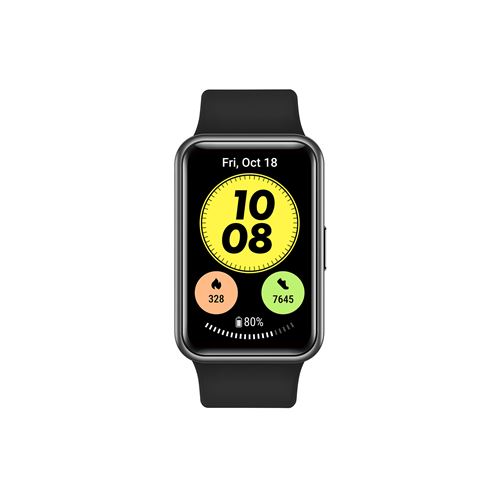 Montre connectée Huawei Watch Fit New Noir État correct Huawei reconditionné disponible sur Fnac