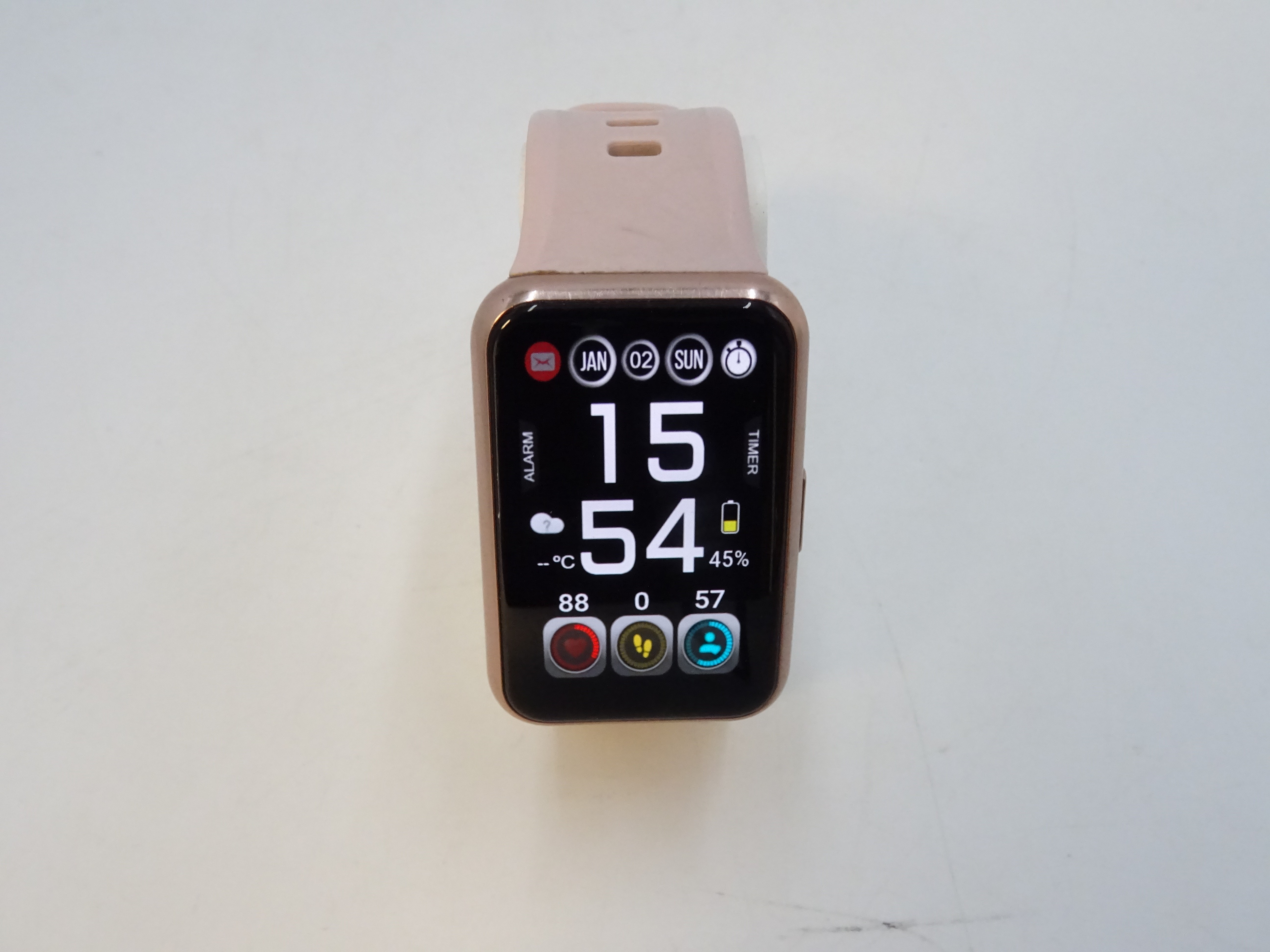 Voir photo 2 de Montre connectée Huawei watch fit rose. Montre connectée Huawei watch fit rose. reconditionné photo 2