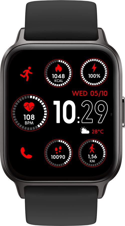 Montre connectée Ice-Watch Fit Noir avec bracelet Noir État correct Ice-Watch reconditionné disponible sur Fnac