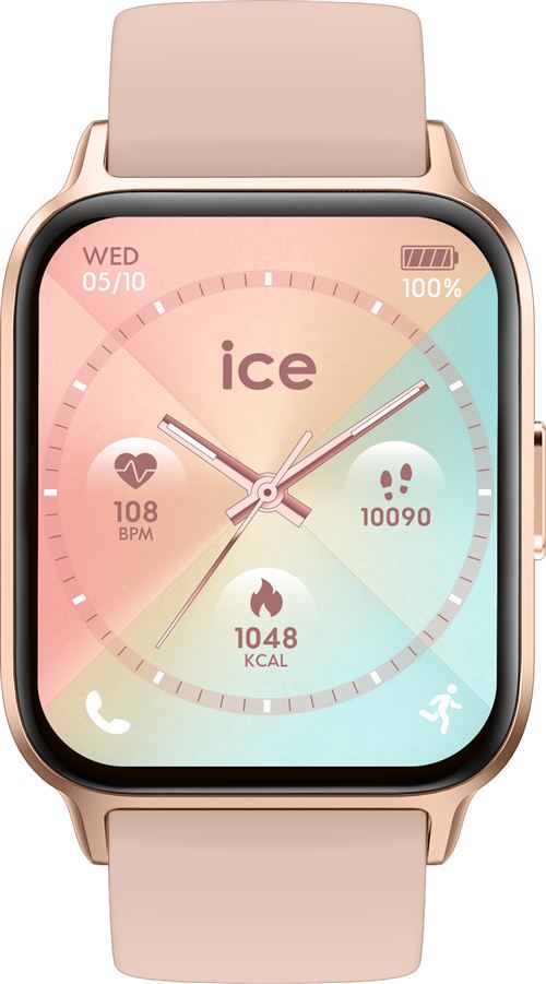 Montre connectée Ice-Watch Fit Rose-Gold avec bracelet Nude État correct Ice-Watch reconditionné disponible sur Fnac