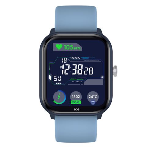 Montre connectée Ice-Watch Ice Smart Junior 3.0 Bluetooth Bleu avec bracelet en silicone Bleu clair État correct Ice-Watch reconditionné disponible sur Fnac | Dero