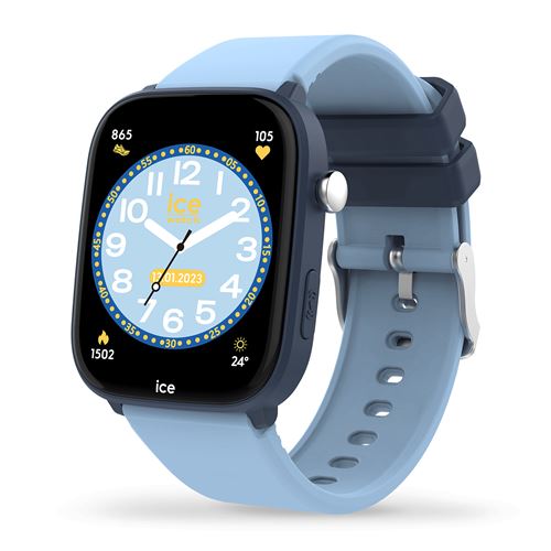 Montre connectée Ice-Watch Ice Smart Junior 3.0 Find My Bluetooth Bleu avec bracelet Bleu État correct Ice-Watch reconditionné disponible sur Fnac