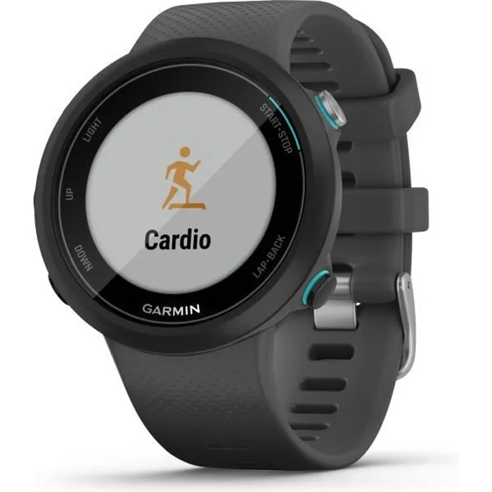 Montre connectée natation - GARMIN Swim 2 - Noir - Capteur de fréquence cardiaque - Suivi natation Reconditionné - 322,05 € Montre connectée natation - GARMIN Swim 2 - Noir - Capteur de fréquence cardiaque - Suivi natation Reconditionné Garmin reconditionné disponible sur Cdiscount Seconde Vie