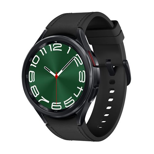 Montre connectée Samsung Galaxy Watch 6 Classic 47 mm Bluetooth Noir État correct Samsung reconditionné disponible sur Fnac