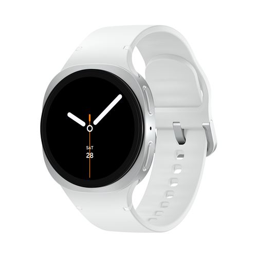 Montre connectée Samsung Galaxy Watch 8 40 mm Bluetooth Argent État correct Samsung reconditionné disponible sur Fnac