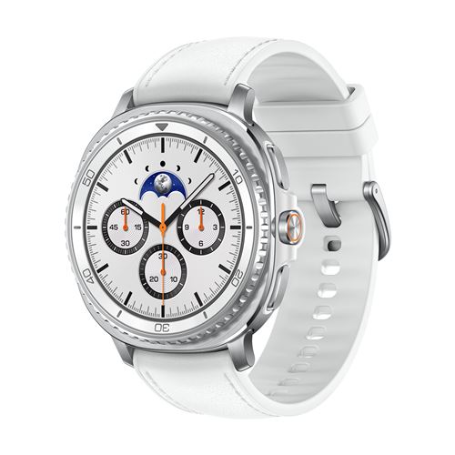 Montre connectée Samsung Galaxy Watch 8 Classic 4G Blanc État correct Samsung reconditionné disponible sur Fnac