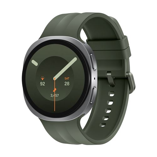 Montre connectée Samsung Galaxy Watch 9 44 mm Bluetooth Argent État correct Samsung reconditionné disponible sur Fnac