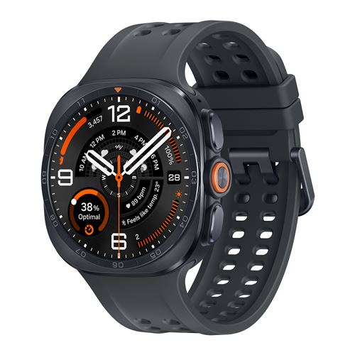 Montre connectée Samsung Galaxy Watch Ultra 2 Noir Titane État correct Samsung reconditionné disponible sur Fnac