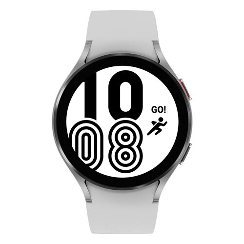 Montre connectée Samsung Galaxy Watch4 44mm Bluetooth Argent État correct Samsung reconditionné disponible sur Fnac