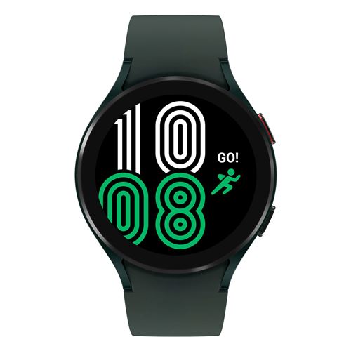 Montre connectée Samsung Galaxy Watch4 44mm Bluetooth Vert État correct Samsung reconditionné disponible sur Fnac