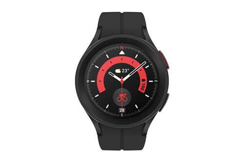 Montre connectée Samsung Galaxy Watch5 Pro 45mm Bluetooth Noir Occasion Samsung reconditionné disponible sur Fnac | Dero