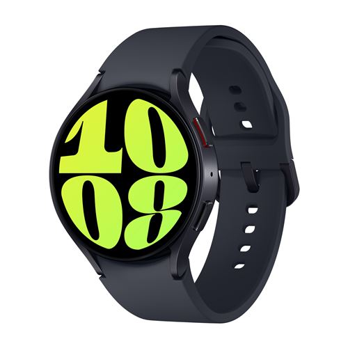 Montre connectée Samsung Galaxy Watch6 Bluetooth 44mm Graphite État correct Samsung reconditionné disponible sur Fnac