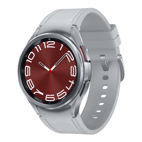 Montre connectée Samsung Galaxy Watch6 Classic Bluetooth 43mm Argent État correct Samsung reconditionné disponible sur Fnac