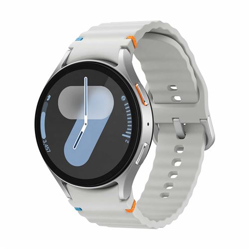 Montre connectée Samsung Galaxy Watch7 44 mm Bluetooth Argent État correct Samsung reconditionné disponible sur Fnac