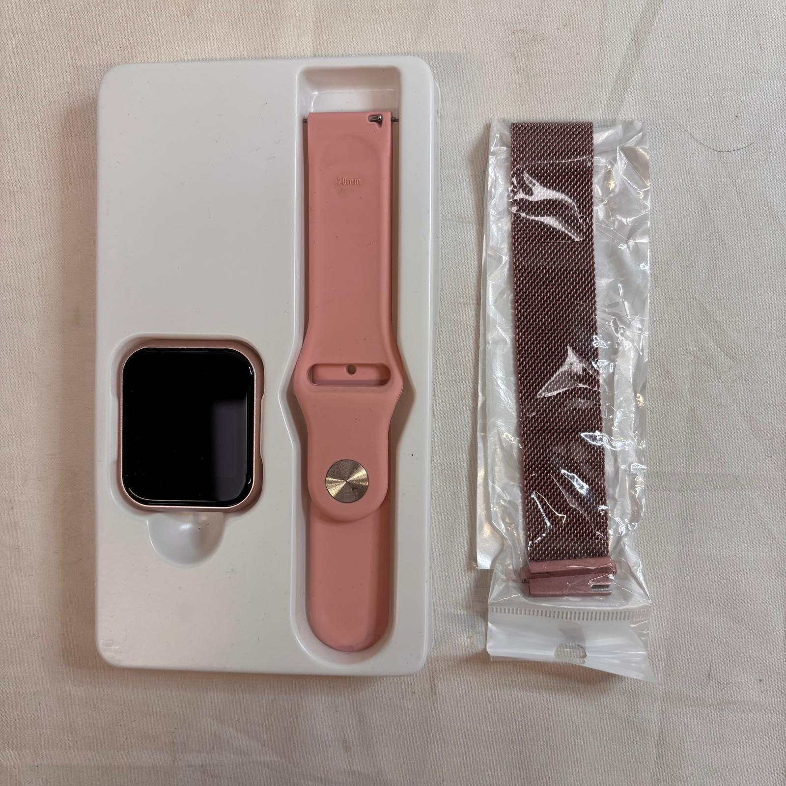 Voir photo 2 de Montre connectée Smarty 2.0 Wellness - SW013C Rose Montre connectée Smarty 2.0 Wellness - SW013C Rose Très bon état reconditionné photo 2