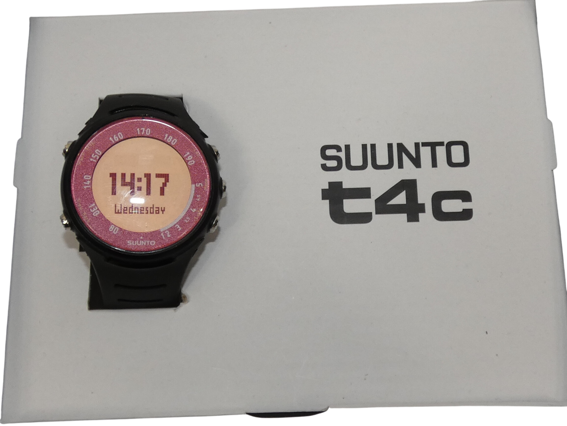 Montre connectée SUUNTO t4c Black Volcano Bon état - 10,00 € Montre connectée SUUNTO t4c Black Volcano Bon état reconditionné disponible sur Label Emmaüs