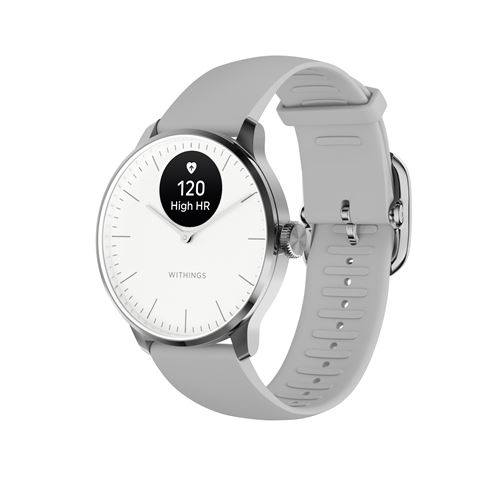 Montre connectée Withings ScanWatch Light 37 mm Blanc État correct - 209,99 € Montre connectée Withings ScanWatch Light 37 mm Blanc État correct Withings reconditionné disponible sur Fnac