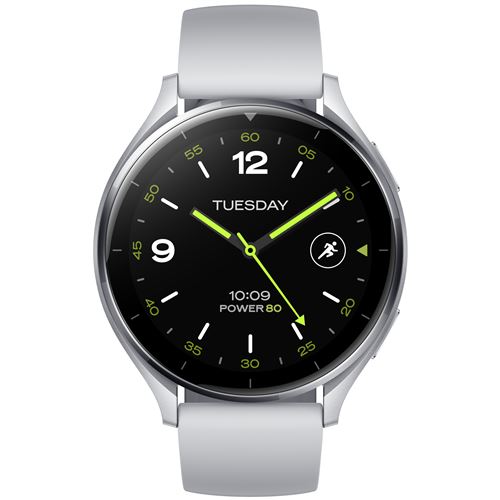 Montre connectée Xiaomi Mi Watch 2 46 mm Bluetooth Argent État correct Xiaomi reconditionné disponible sur Fnac