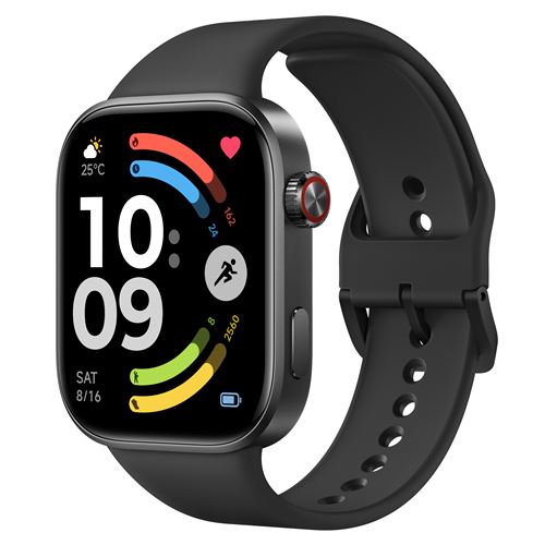 Montre connectée Xiaomi Redmi Watch 6 Bluetooth Noir avec bracelet Noir État correct Xiaomi reconditionné disponible sur Fnac