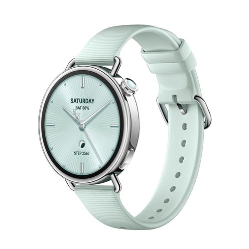 Montre connectée Xiaomi Watch S4 41mm Bluetooth Menthe État correct - 152,99 € Montre connectée Xiaomi Watch S4 41mm Bluetooth Menthe État correct Xiaomi reconditionné disponible sur Fnac
