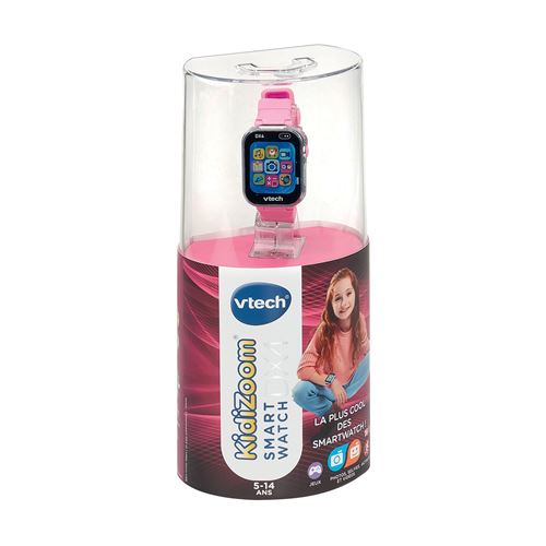 Montre éducative Vtech KidiZoom Smartwatch DX4 rose État correct VTech reconditionné disponible sur Fnac