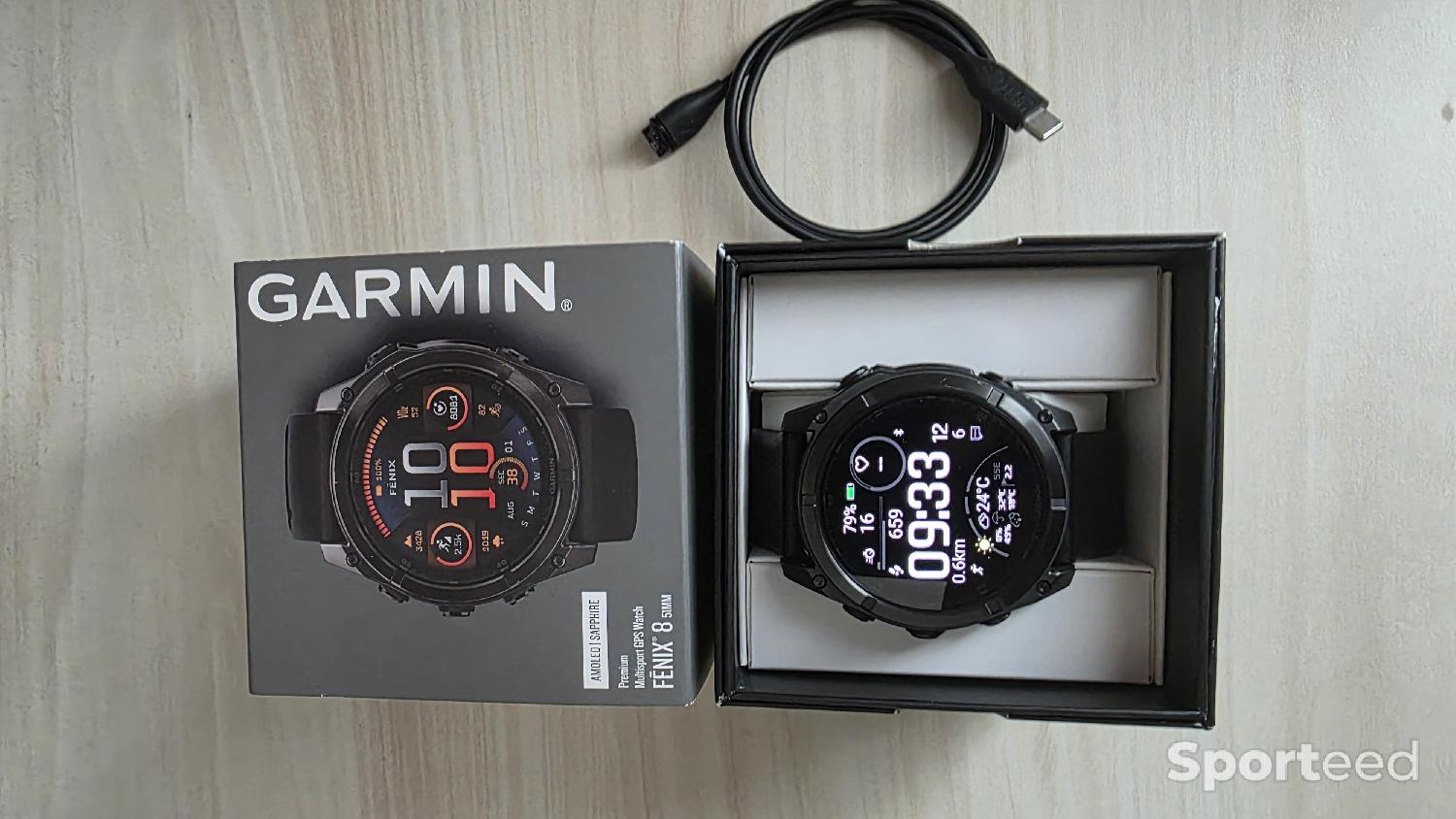 Montre Garmin Fenix 8 Pro amoled 51 Très bon état Garmin reconditionné disponible sur Sporteed