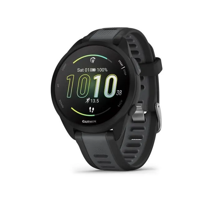 Montre GPS connectée - GARMIN - Forerunner 165 - 1 2 - Noir avec bracelet Noir et Gris Reconditionné - 189,00 € Montre GPS connectée - GARMIN - Forerunner 165 - 1 2 - Noir avec bracelet Noir et Gris Reconditionné Garmin reconditionné disponible sur Cdiscount Seconde Vie | Dero